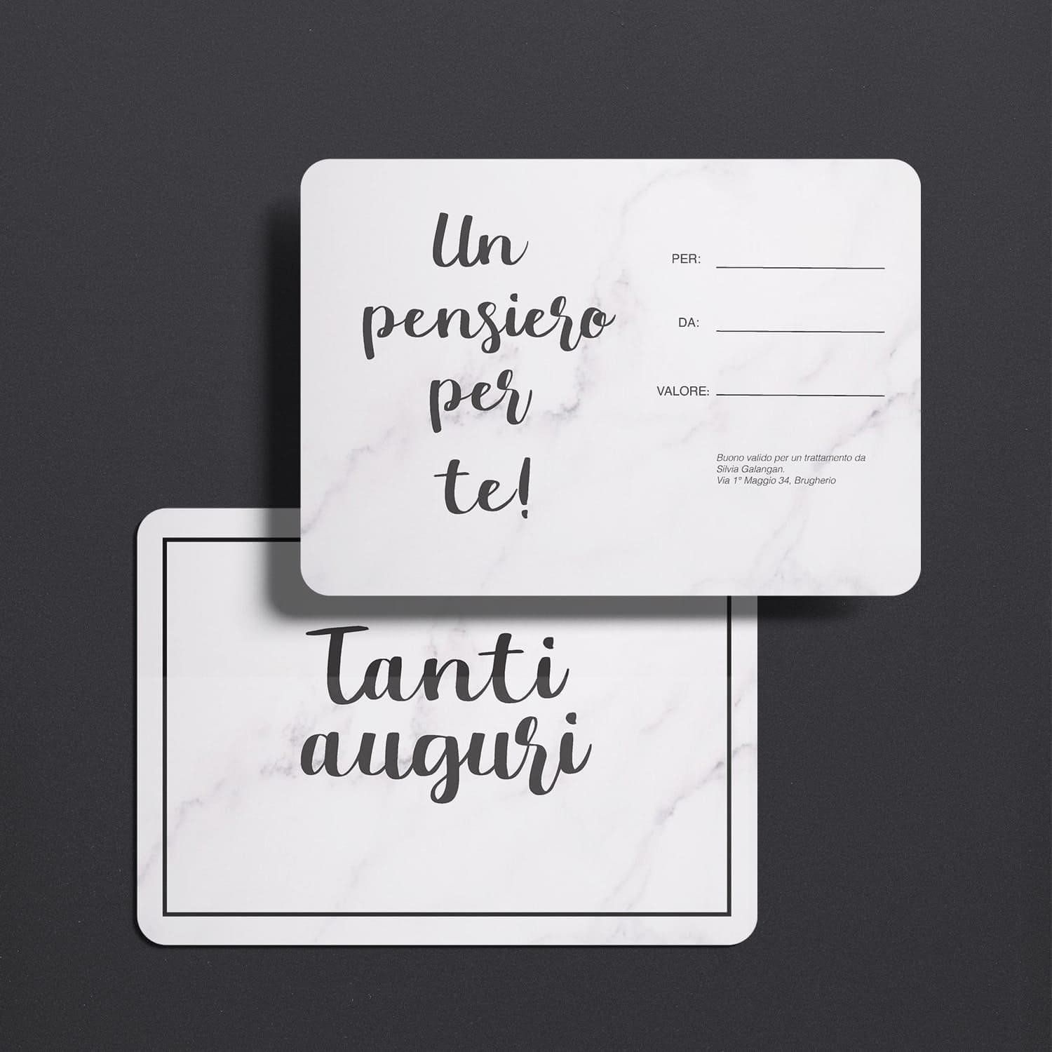 biglietti di auguri personalizzati