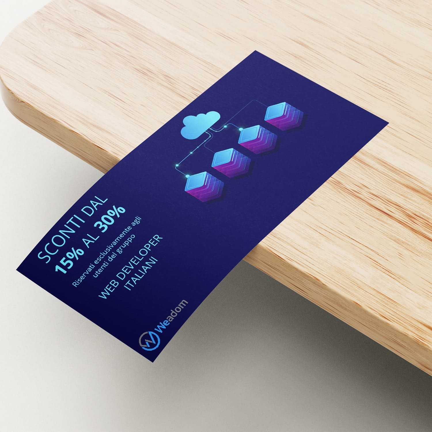 banner promozionale weadom
